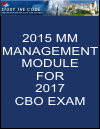 2015 MM Management Portion of the CBO Certification Online Study Exams - Valid for ICC Exams in 2017