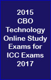 2015 CBO - Technology Online Study Exams for ICC Exams 2018