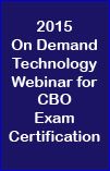 2015 On Demand Webinar  of the Technology Module &##x28;BC&##x29; of the Certified Building Official - 111 days.  This is valid for the 2018 exams
